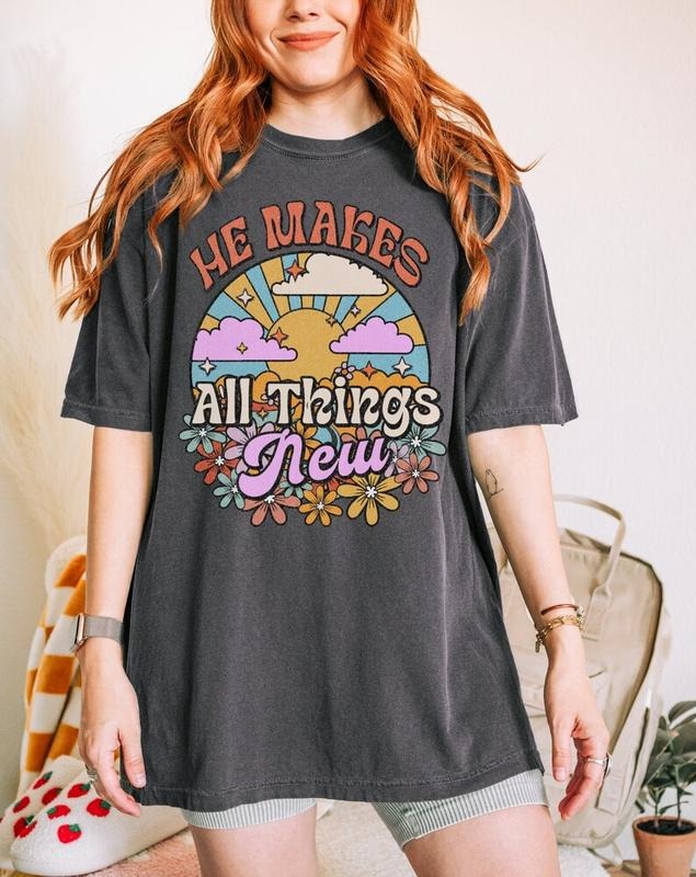 Boho Christian Shirt For Women Trendy Christian Apparel Bible Verse T Shirt Church Tee Christian Gift For Women Jesus...