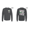 Bold Tanned And Tipsy Long Sleeve Comfort Colors T-Shirt Hoodie, Sweatshirt | CiraTrend.com