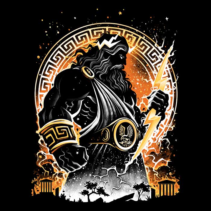 Bolt of the Gods - Long Sleeve T-Shirt Hoodie, Sweatshirt | CiraTrend.com (Image 2)
