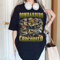 Bombardiro Crocodilo T-Shirt Italian Meme Funny Brainrot Graphic Tee Hoodie, Sweatshirt | CiraTrend.com