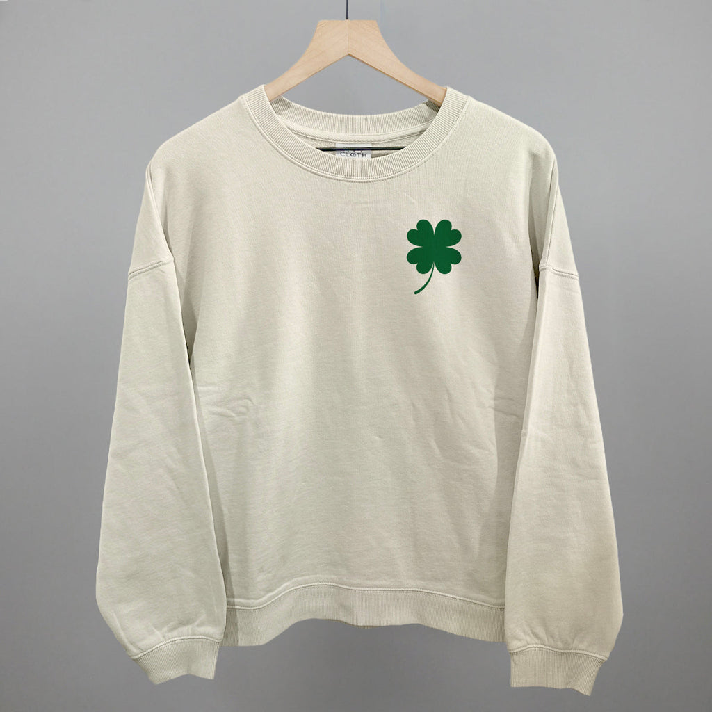 Four Leaf Clover (Left Chest) T-Shirts, Hoodie, Sweatshirt | CiraTrend.com (Image 1)