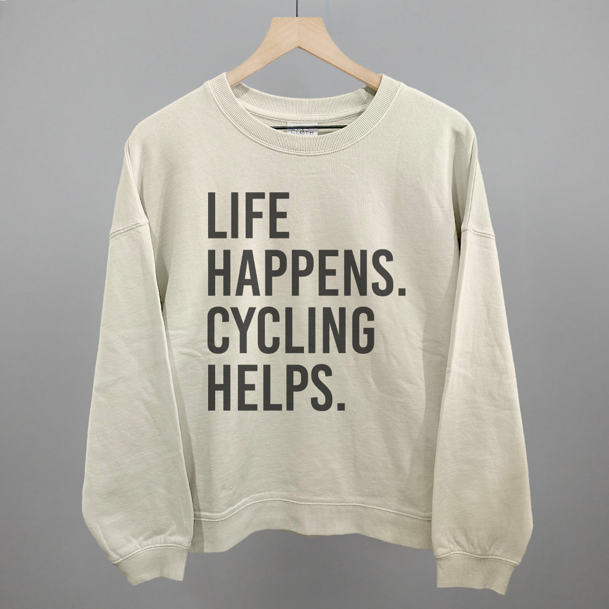 Life Happens Cycling Helps T-Shirts, Hoodie, Sweatshirt | CiraTrend.com (Image 1)