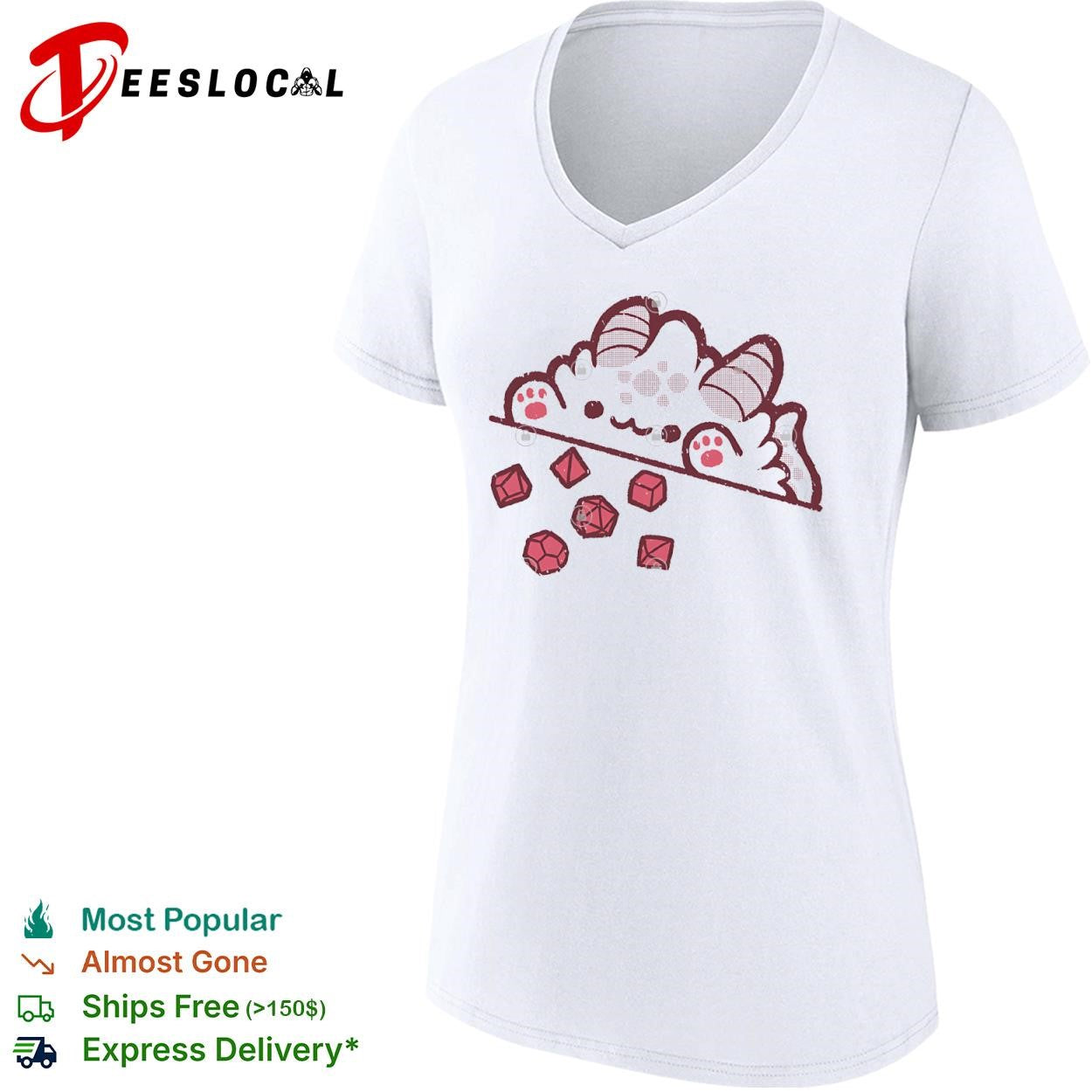 Bongo Cat DnD shirt
