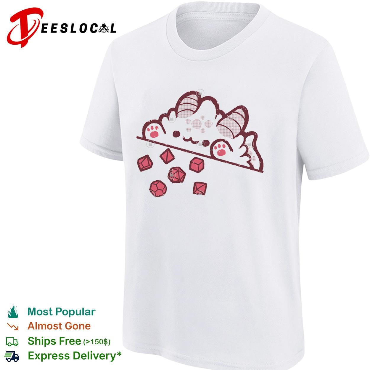 Bongo Cat DnD shirt