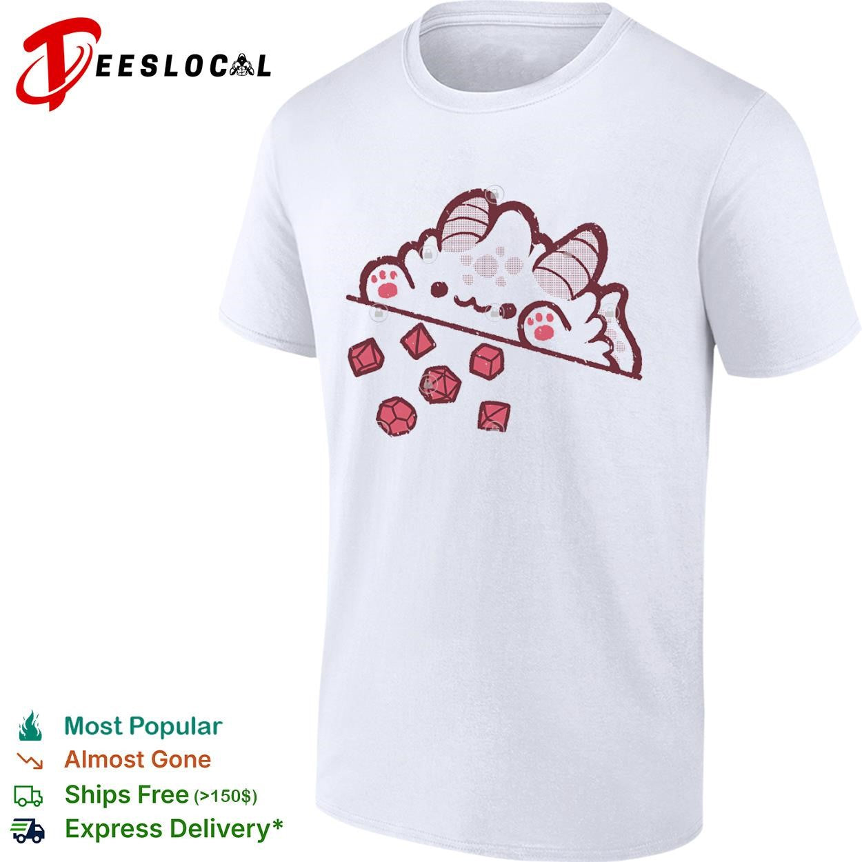 Bongo Cat DnD shirt