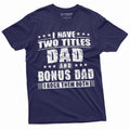Bonus Dad Men's Father's Day Step Dad Tee t-Shirt Gift Birthday Christmas Gift ideas Man's Bonus Hoodie, T-shirt and...