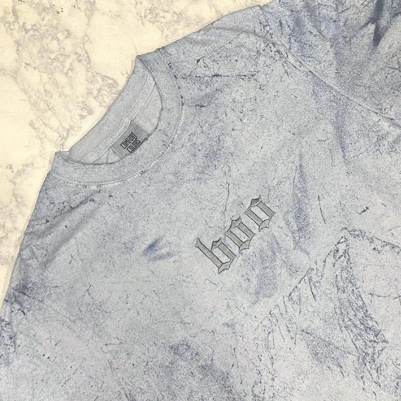 Boo - Color Blast Comfort Colors Embroidered Tee (Tonal) Womenswear Embroidery Top Hoodie, Sweatshirt | CiraTrend.com