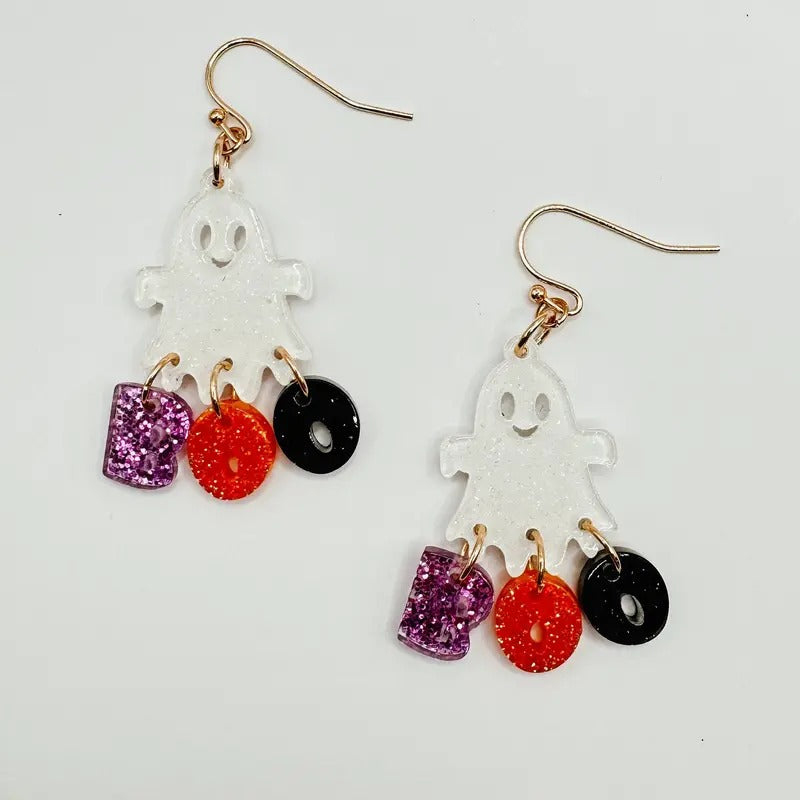 Boo Ghost Earrings T-Shirts, Hoodie, Sweatshirt | CiraTrend.com
