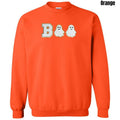 Boo Mini Ghost Chenille Patch Sweatshirt T-Shirts, Hoodie | CiraTrend.com
