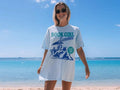 Book Girl Summer Shirt | Beach Book Lover Summer Bookish Funny Reader Oversized Beach Shirt Bookish Vacation Shirt...