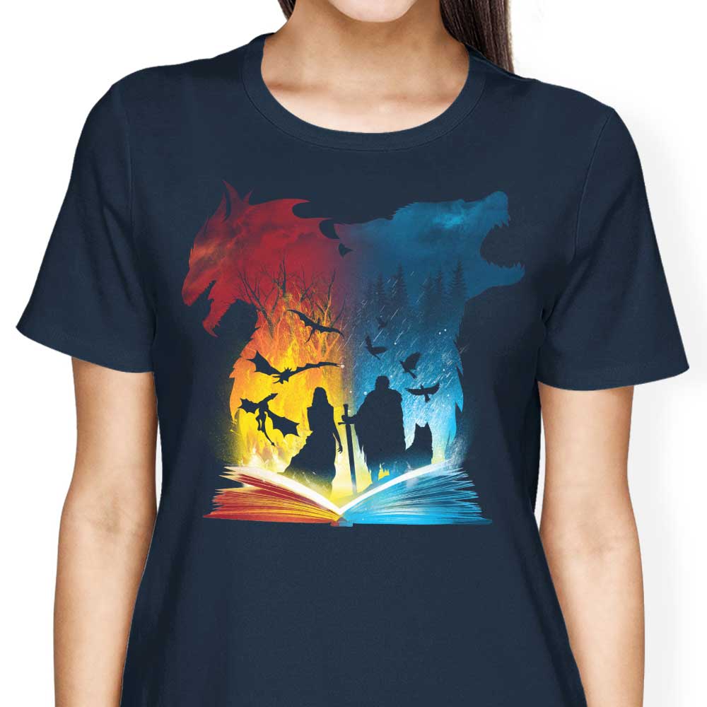 Book of Fire and Ice - Women's Apparel T-Shirts, Hoodie, Sweatshirt | CiraTrend.com (Image 4)