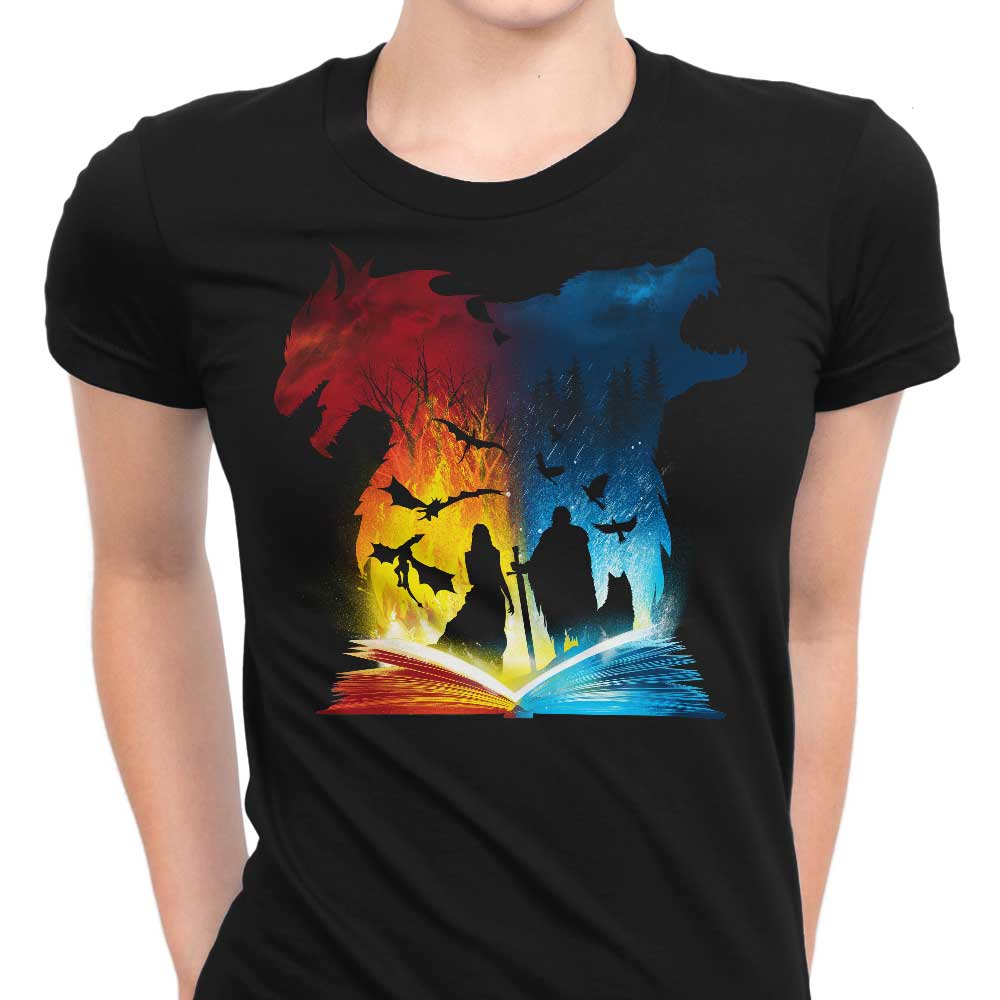 Book of Fire and Ice - Women's Apparel T-Shirts, Hoodie, Sweatshirt | CiraTrend.com (Image 1)