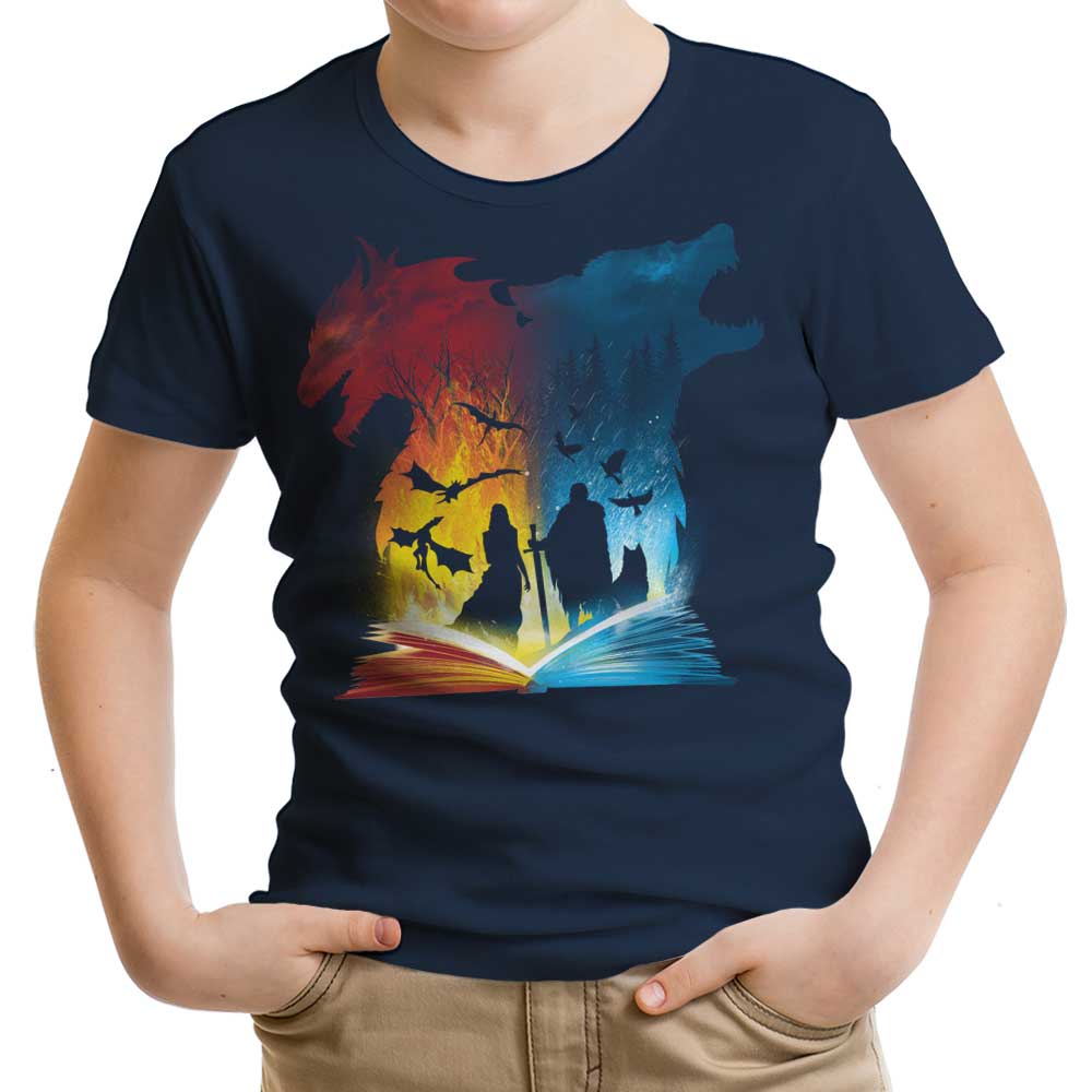 Book of Fire and Ice - Youth Apparel T-Shirts, Hoodie, Sweatshirt | CiraTrend.com (Image 3)