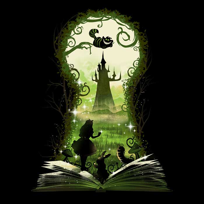 Book of Wonderland - Men's Apparel T-Shirts, Hoodie, Sweatshirt | CiraTrend.com (Image 2)