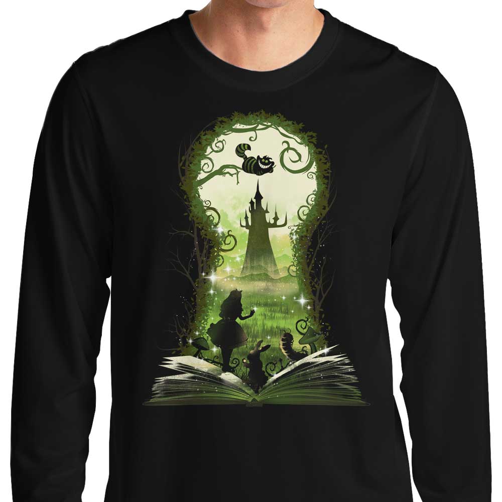 Book of Wonderland - Long Sleeve T-Shirt Hoodie, Sweatshirt | CiraTrend.com (Image 1)