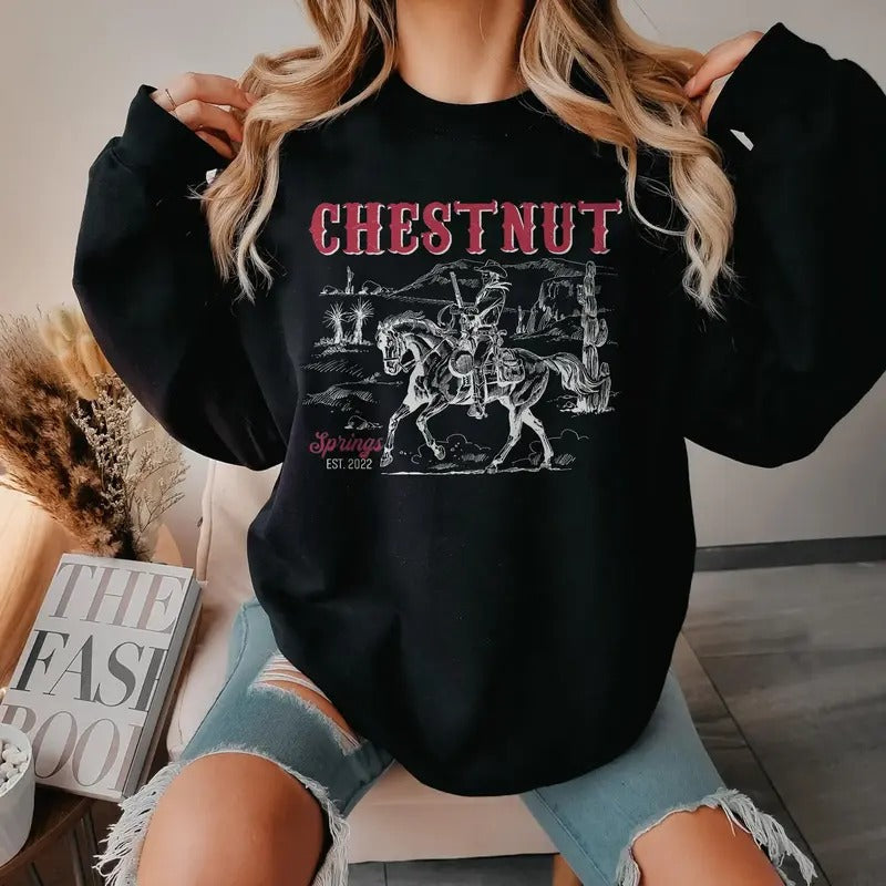 Bookish Cowboy Sweatshirt, Cowboy Romance Reader Club Western Book Lover Sweater Country Bookish Gifts for Book Lovers,...