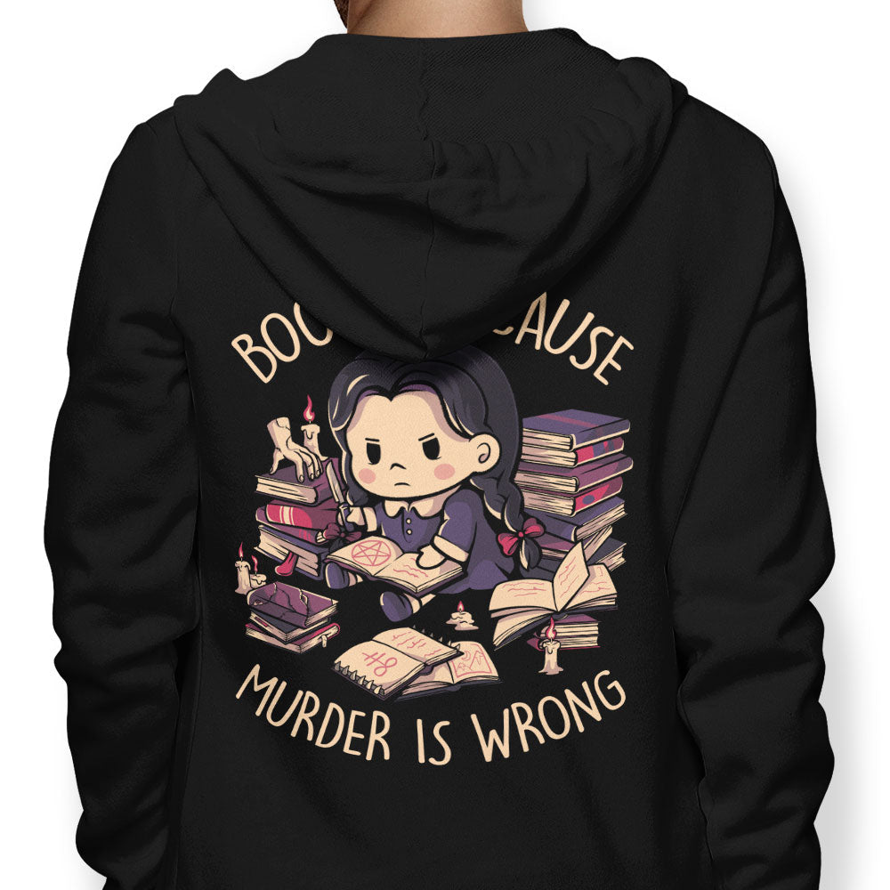 Books Over Murder - Hoodie T-Shirts, Sweatshirt | CiraTrend.com (Image 1)