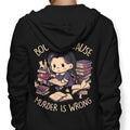Books Over Murder - Hoodie T-Shirts, Sweatshirt | CiraTrend.com (Image 1)