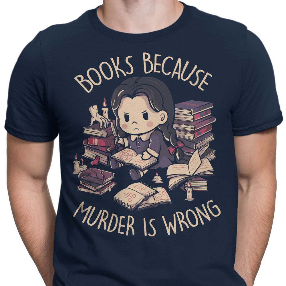 Books Over Murder - Men's Apparel T-Shirts, Hoodie, Sweatshirt | CiraTrend.com (Image 5)