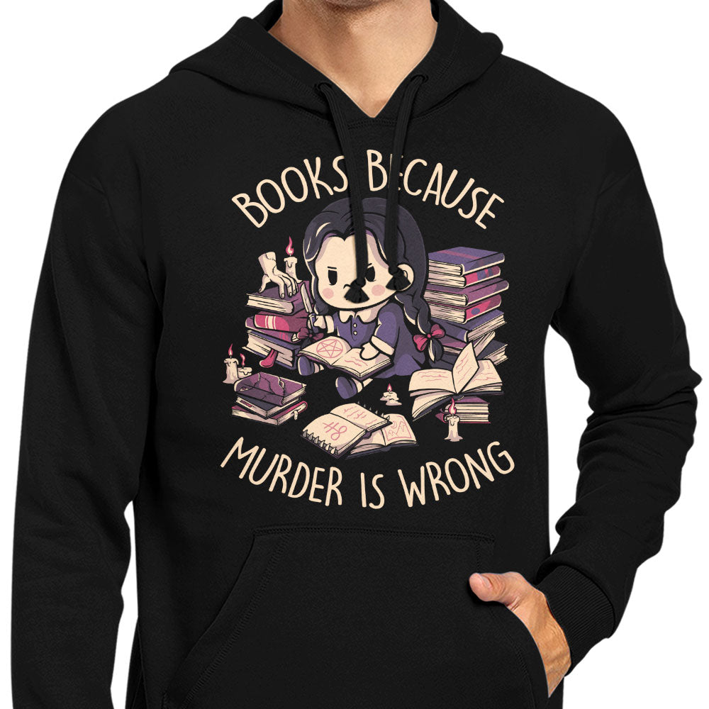 Books Over Murder - Hoodie T-Shirts, Sweatshirt | CiraTrend.com (Image 4)