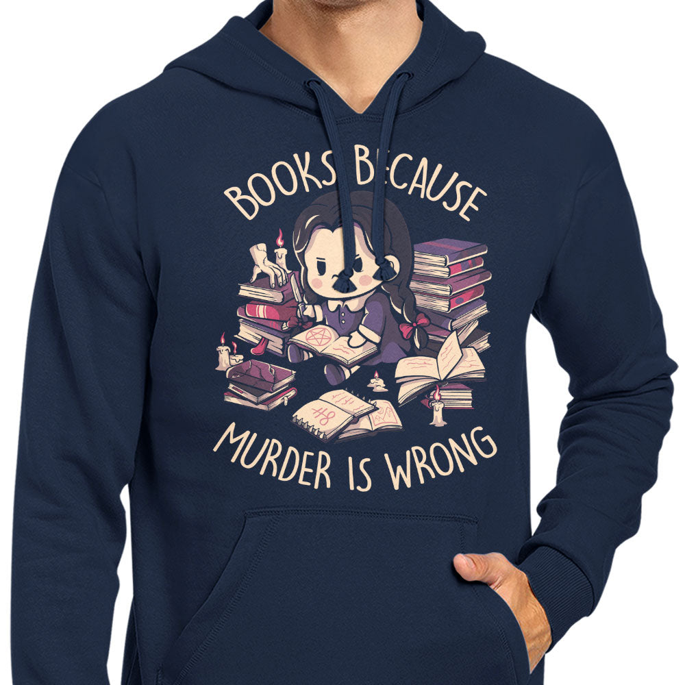 Books Over Murder - Hoodie T-Shirts, Sweatshirt | CiraTrend.com (Image 5)
