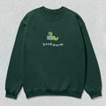 Bookworm Embroidered Crewneck Sweatshirt, Cute Bookworm Shirt for Book Lovers Book Hoodie, Bookish Gifts | CiraTrend.com