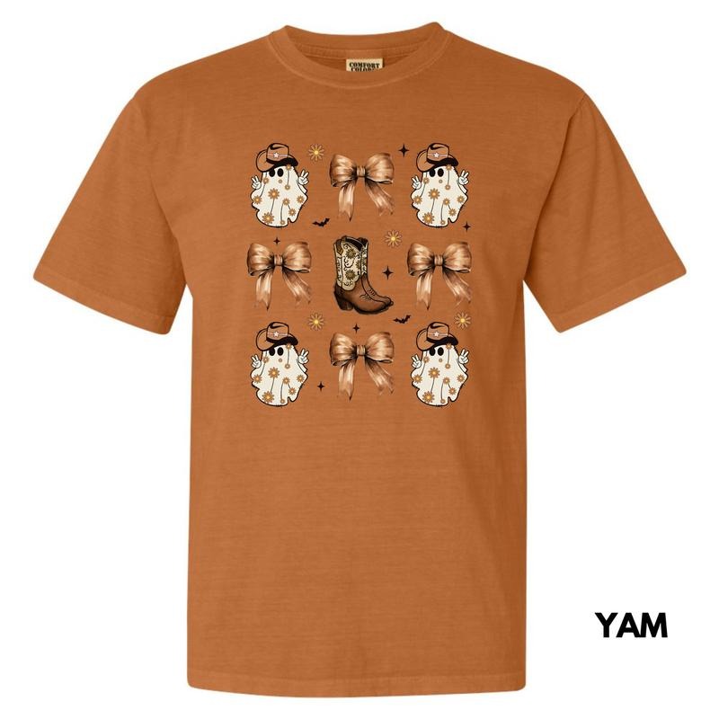 Boot Scootin Spooky Coquette Comfort Colors T-Shirt 'NLB' Hoodie, Sweatshirt | CiraTrend.com