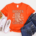 Boots On The Ground Silver Rhinestone Transfer T-Shirts, Hoodie, Sweatshirt | CiraTrend.com