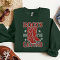 Boots on The Ground Red Rhinestone Transfer T-Shirts, Hoodie, Sweatshirt | CiraTrend.com