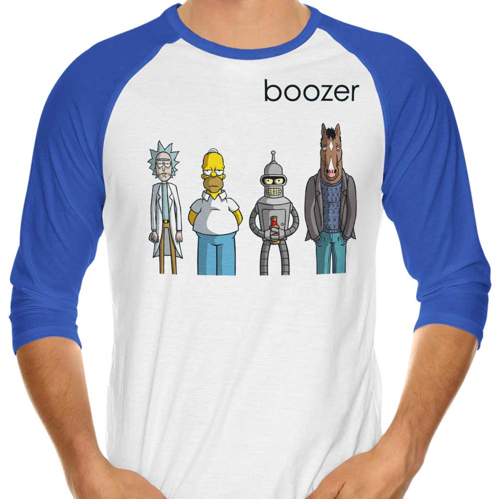 Boozer - 3/4 Sleeve Raglan T-Shirt Hoodie, Sweatshirt | CiraTrend.com (Image 3)