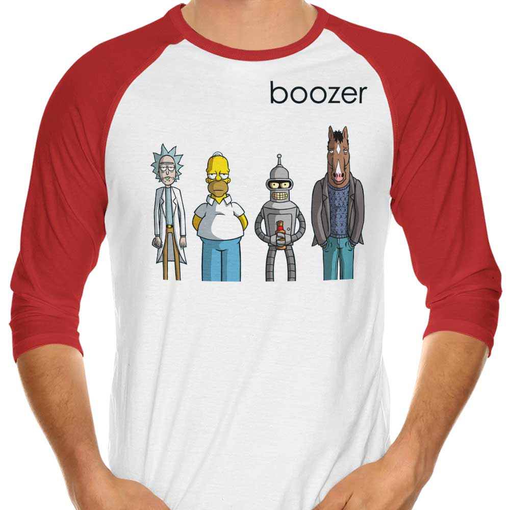Boozer - 3/4 Sleeve Raglan T-Shirt Hoodie, Sweatshirt | CiraTrend.com (Image 4)