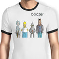 Boozer - Ringer T-Shirt Hoodie, Sweatshirt | CiraTrend.com (Image 1)