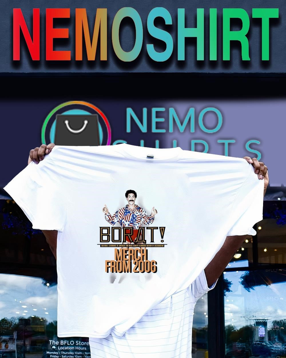 Borat Sagdiyev cultural learnings of america for make benefit glorious nation of kazakhstan shirt