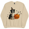 Border Collie Halloween Witchy Dogs Sweatshirt - Unisex Apparel Relaxed Fit Printed In The USA Clothing Womenswear Casual Comfort Cotton Top Athletic Boho Chi