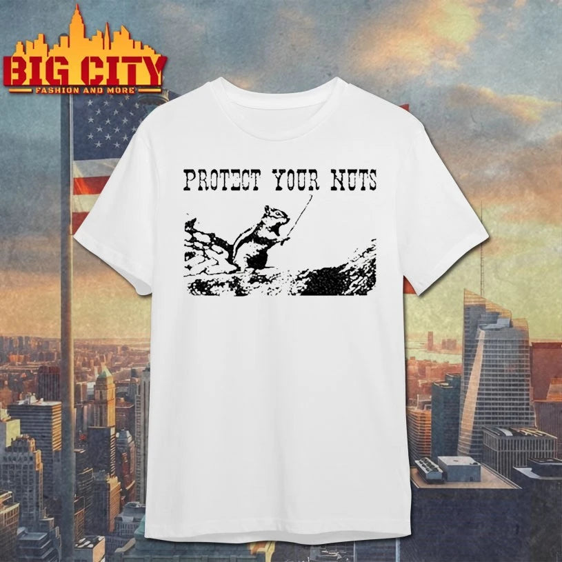 Bored To Death Ray Hueston Squirrel Protect Your Nuts shirt