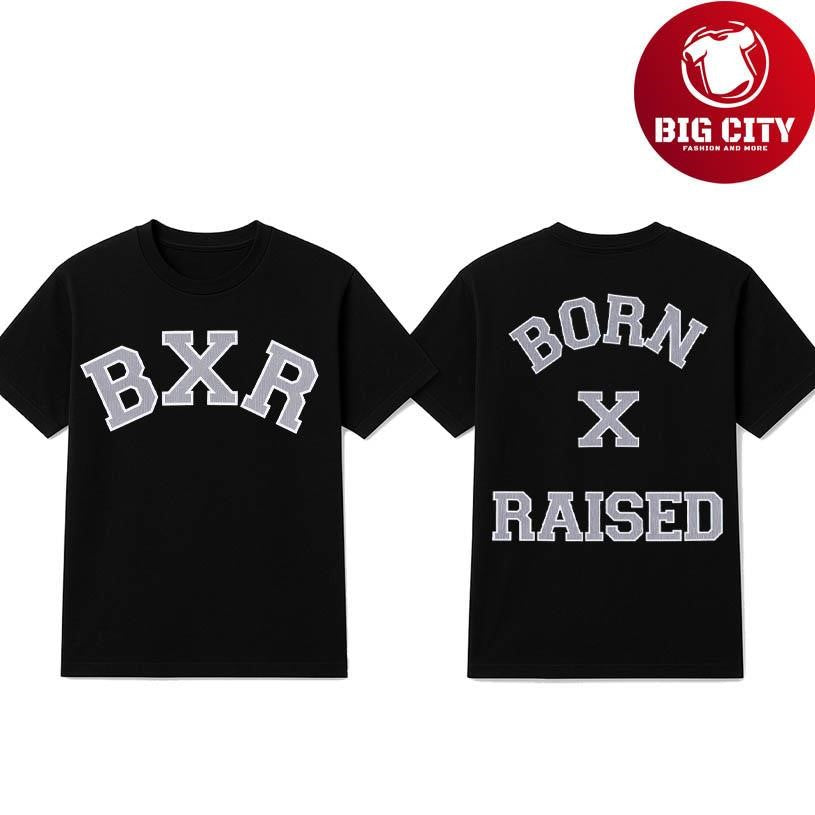 Born X Raised Bxr College Tee Vintage Two Sided Shirt