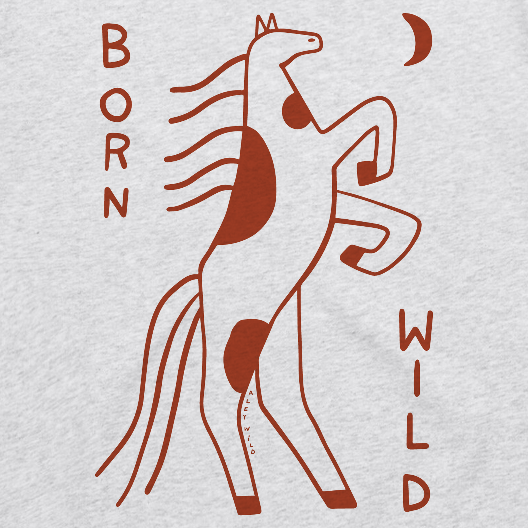 Born Wild Hoodie T-Shirts, Sweatshirt | CiraTrend.com (Image 2)