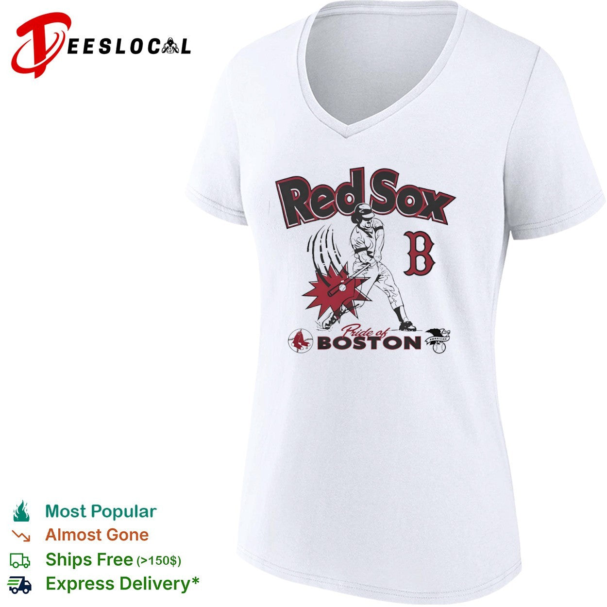 Boston Red Sox Pride of Boston Major League Baseball American League shirt