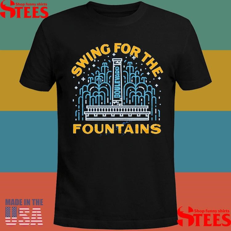 Boulevard Swing For The Fountains T-shirt