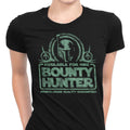 Bounty Hunter for Hire - Women's Apparel T-Shirts, Hoodie, Sweatshirt | CiraTrend.com (Image 1)