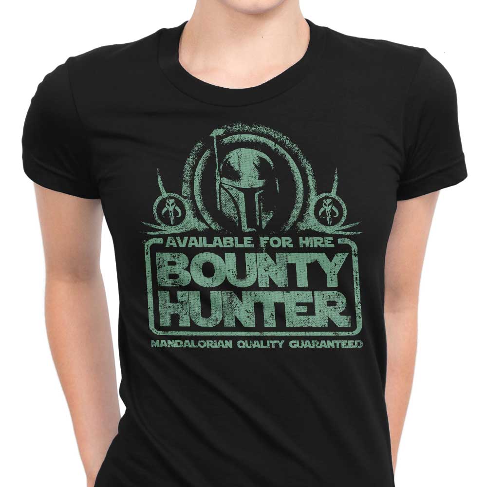 Bounty Hunter for Hire - Women's Apparel T-Shirts, Hoodie, Sweatshirt | CiraTrend.com (Image 1)