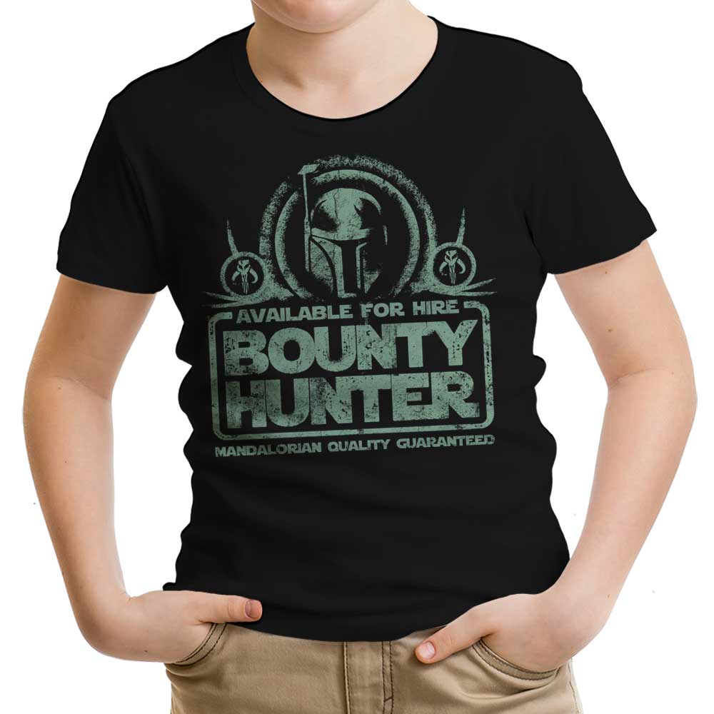 Bounty Hunter for Hire - Youth Apparel T-Shirts, Hoodie, Sweatshirt | CiraTrend.com (Image 1)