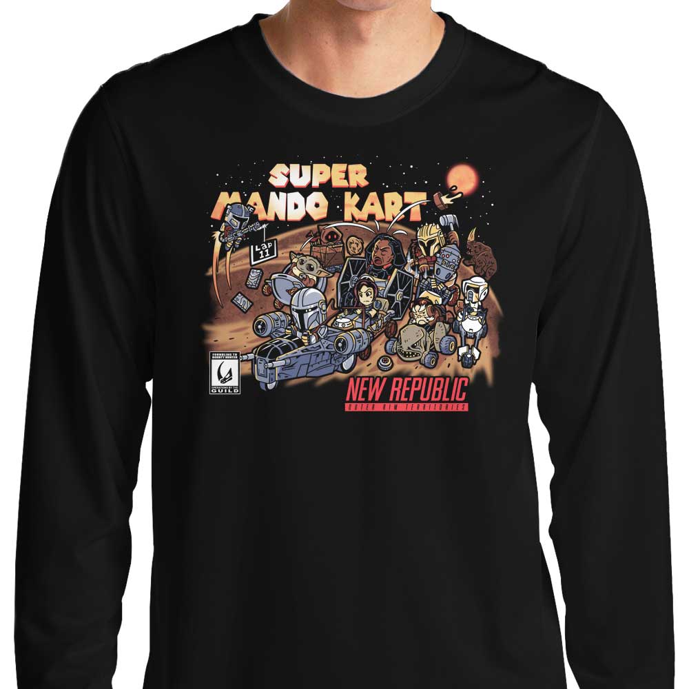 Bounty Hunter Kart - Long Sleeve T-Shirt Hoodie, Sweatshirt | CiraTrend.com (Image 1)