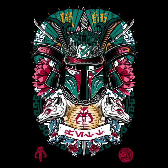 Bounty Hunter Samurai - Youth Apparel T-Shirts, Hoodie, Sweatshirt | CiraTrend.com (Image 2)