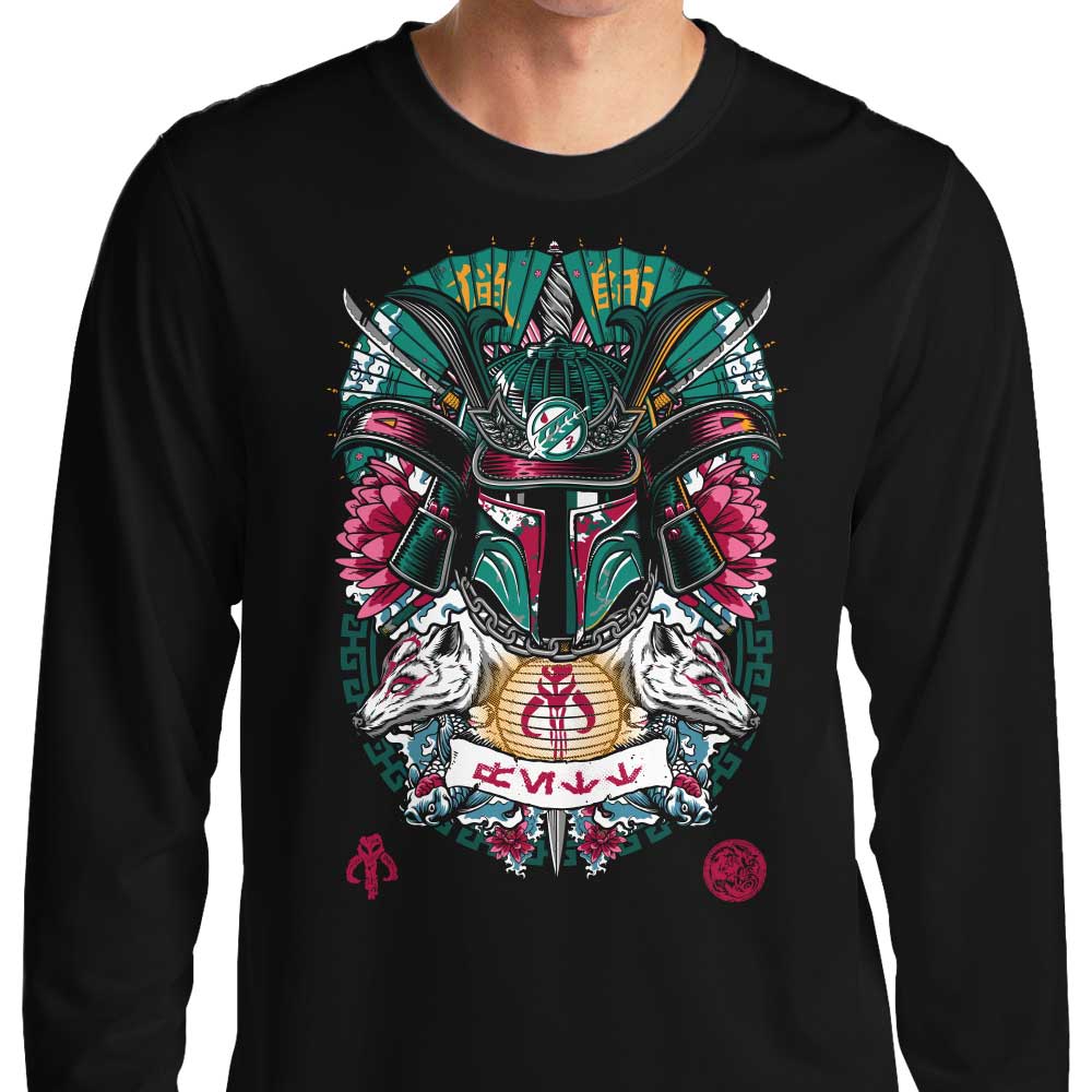 Bounty Hunter Samurai - Long Sleeve T-Shirt Hoodie, Sweatshirt | CiraTrend.com (Image 1)
