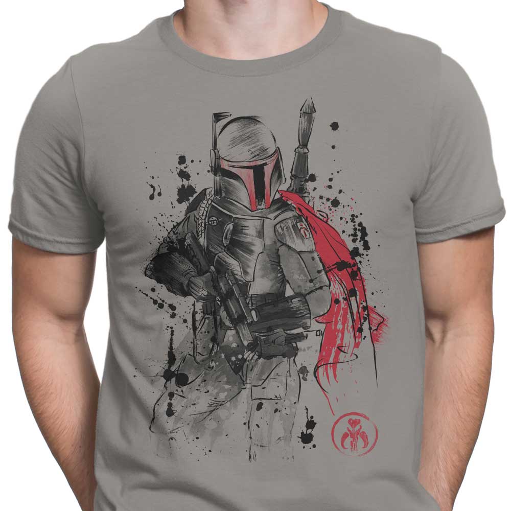 Bounty Hunter Sumi-e - Men's Apparel T-Shirts, Hoodie, Sweatshirt | CiraTrend.com (Image 5)