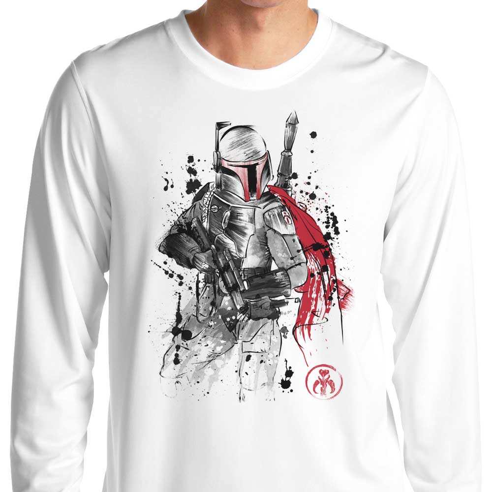 Bounty Hunter Sumi-e - Long Sleeve T-Shirt Hoodie, Sweatshirt | CiraTrend.com (Image 1)