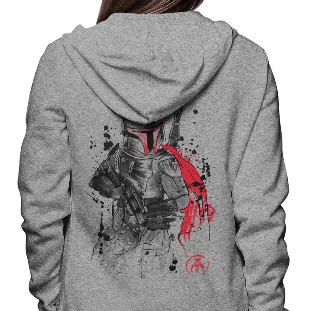Bounty Hunter Sumi-e - Hoodie T-Shirts, Sweatshirt | CiraTrend.com (Image 3)