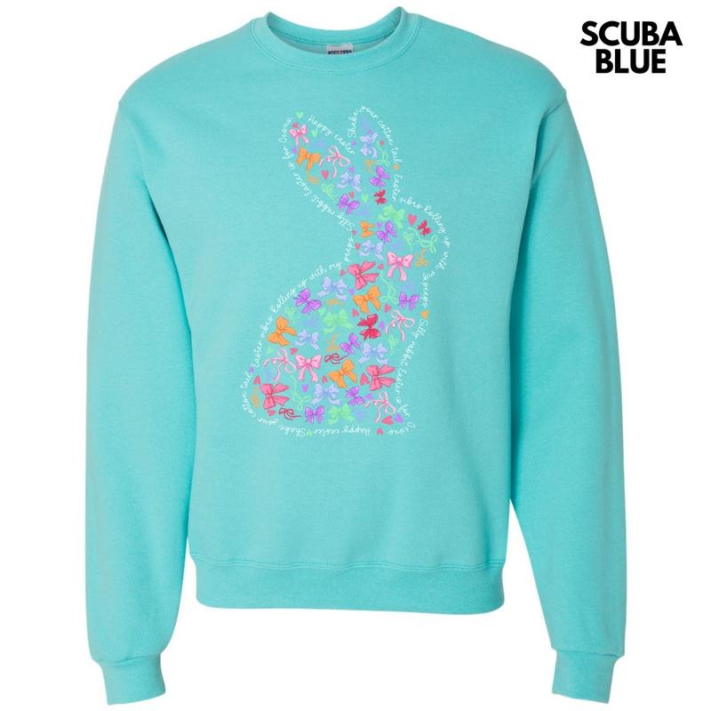 Bow Filled Bunny Sweatshirt 'NLB' T-Shirts, Hoodie | CiraTrend.com