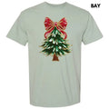 Bow Topped Christmas Tree Comfort Colors T-Shirt 'NLB' Hoodie, Sweatshirt | CiraTrend.com